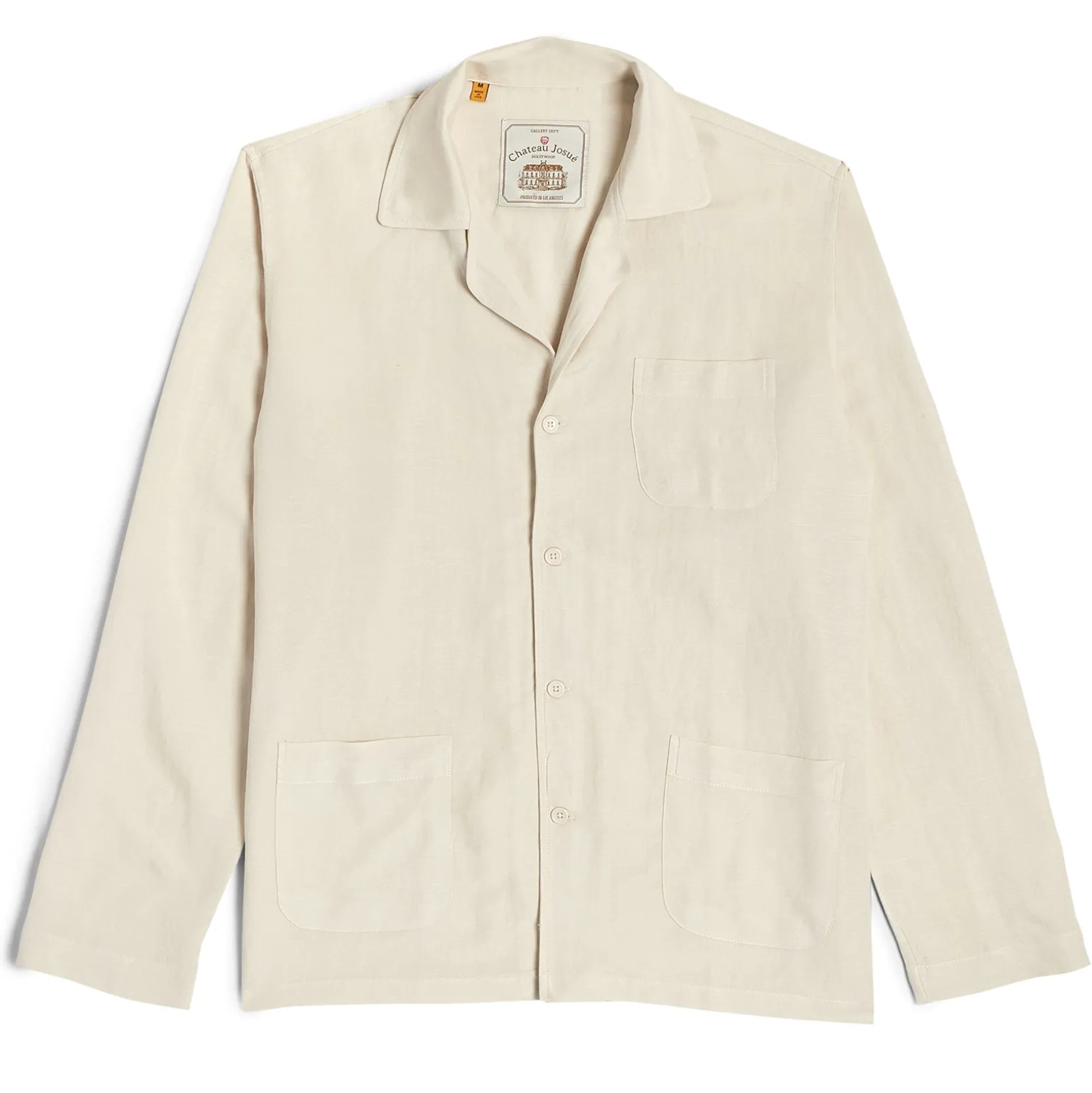 CHATEAU JOSUÉ LINEN PAJAMA TOP