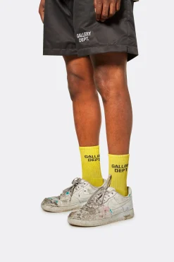 CLEAN LIME SOCKS