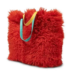 FOXY DESTINATION SHEARLING BIG TOTE