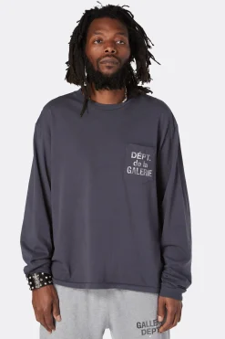 FRENCH L/S POCKET TEE
