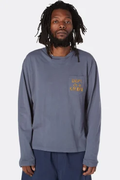 FRENCH L/S POCKET TEE