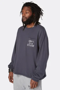FRENCH L/S POCKET TEE