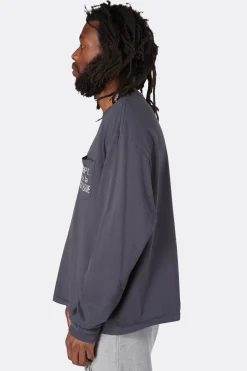 FRENCH L/S POCKET TEE