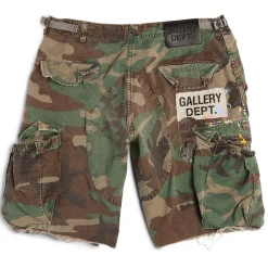 G PATCH WOODLAND CAMO CARGO SHORTS