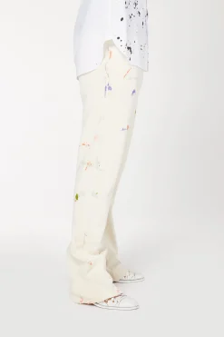 GD PAINTED FLARE SWEATPANT