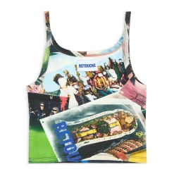RETOUCHE SPAGHETTI WOMEN'S TANK