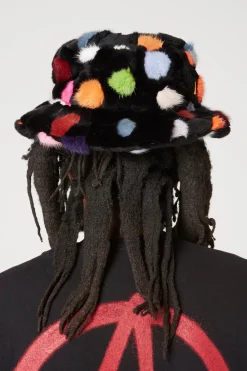 RODMAN POLKA DOT BUCKET HAT