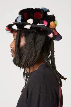 RODMAN POLKA DOT BUCKET HAT