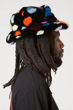 RODMAN POLKA DOT BUCKET HAT
