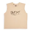 SLEEVELESS CREW TEE