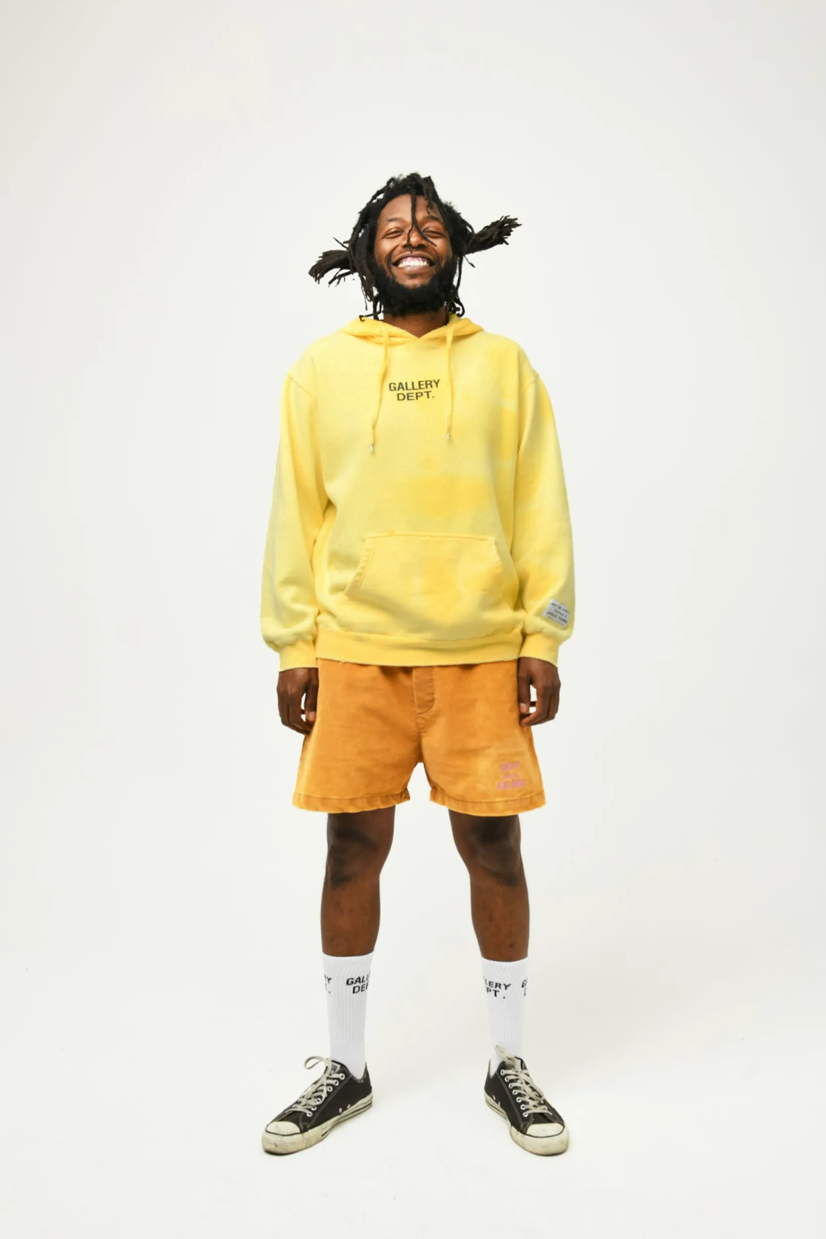 SUNFADED CENTER LOGO HOODIE