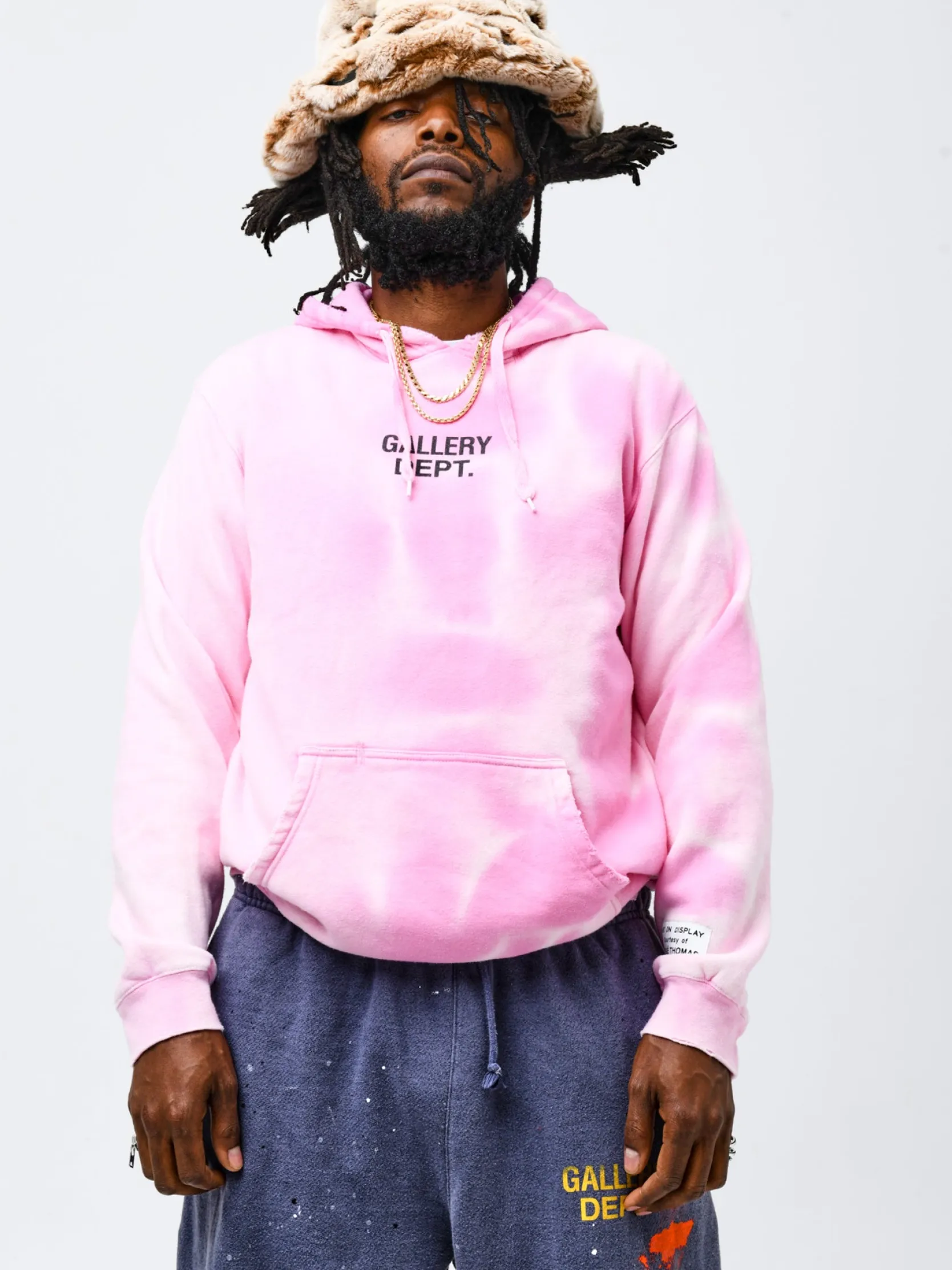 SUNFADED CENTER LOGO HOODIE