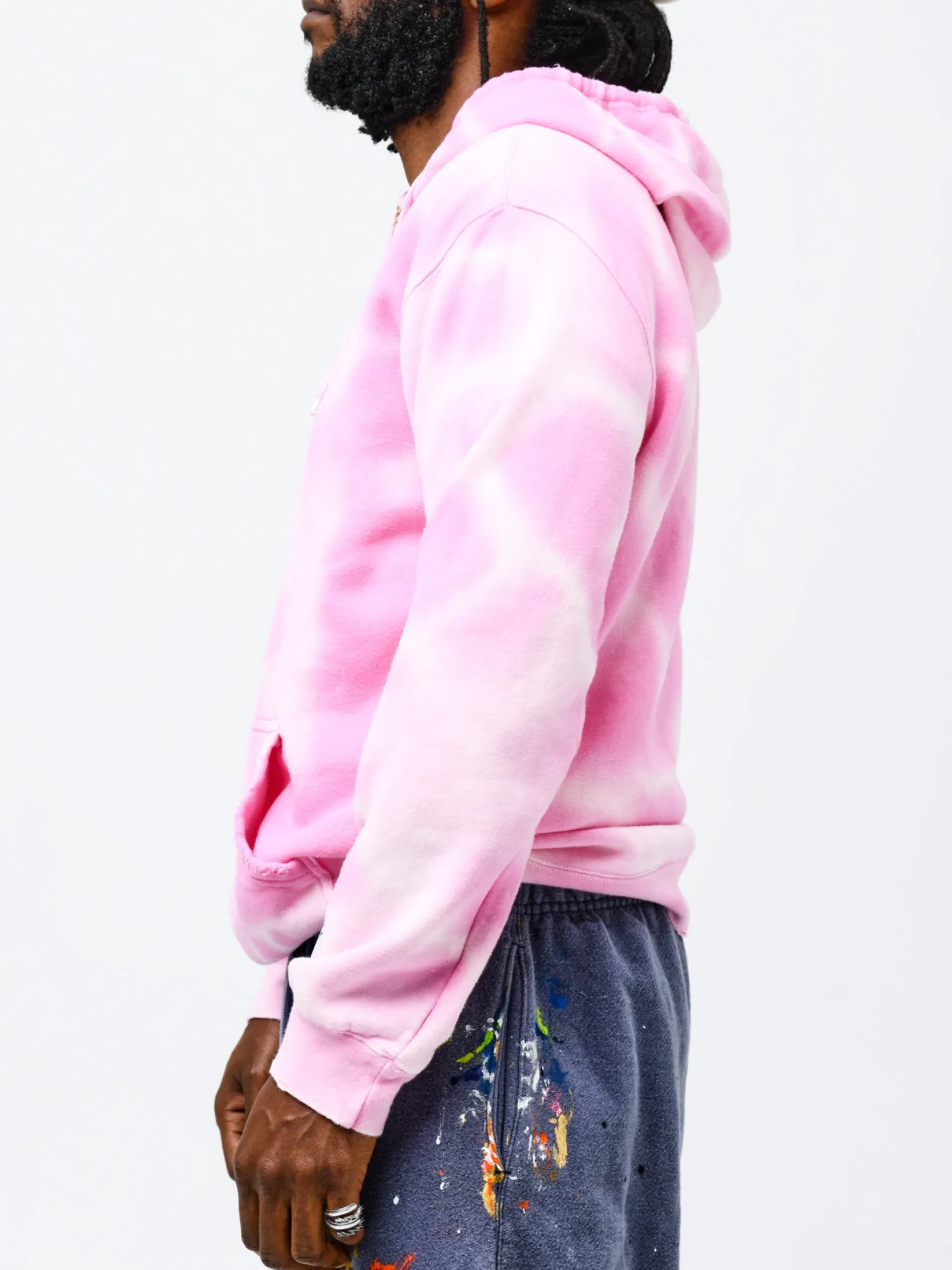 SUNFADED CENTER LOGO HOODIE
