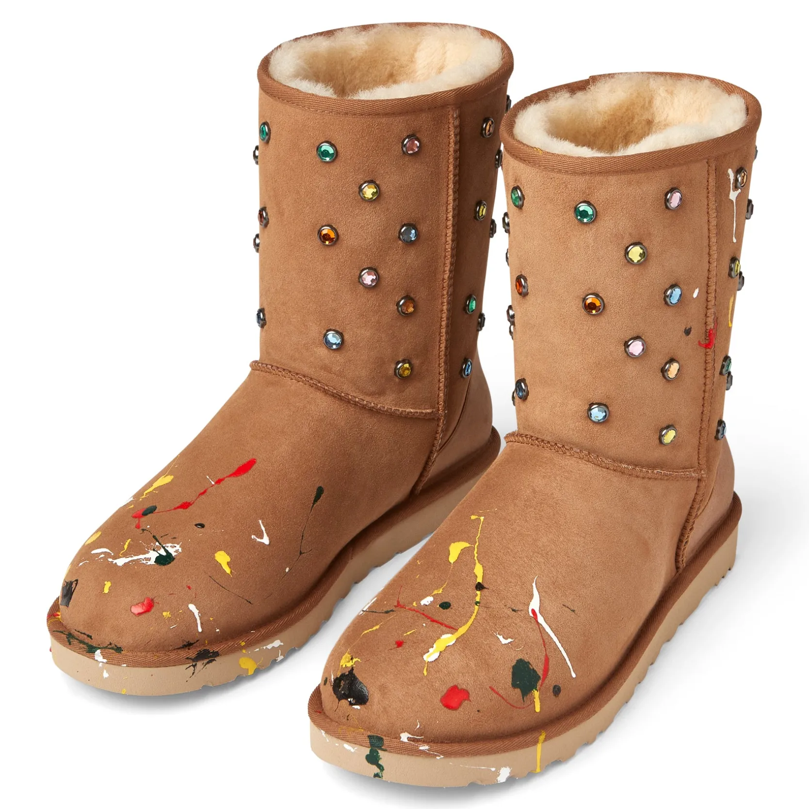 UGG GALLERY DEPT CLASSIC SHORT CHESTNUT SUEDE